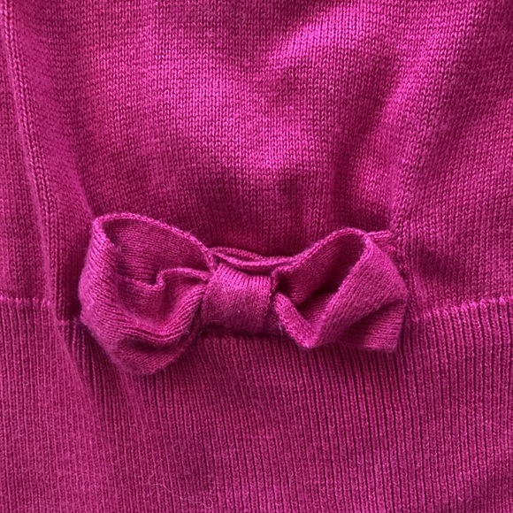 ANNE KLEIN CARDIGAN with bow pockets and jewel buttons - Picture 2 of 5